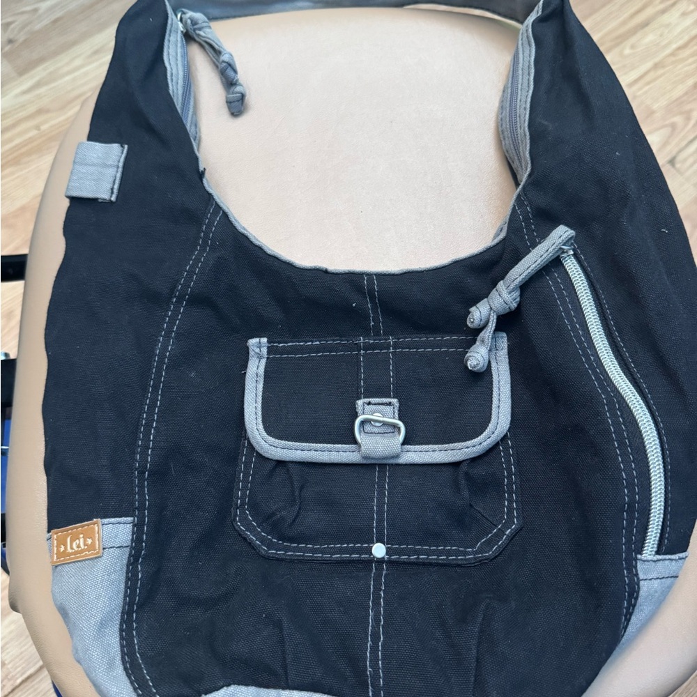 Black and Gray Women's Bag